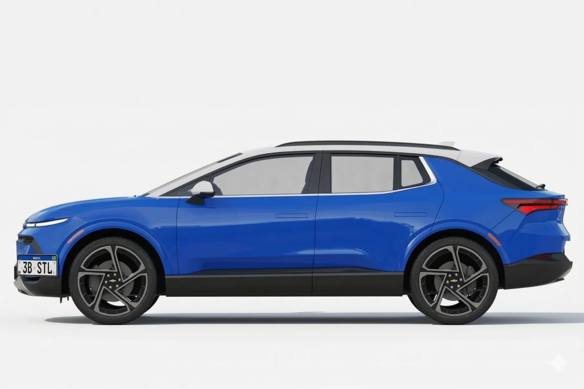 Modelo 3D STL - Chevrolet Equinox EV 2024 — foto 3